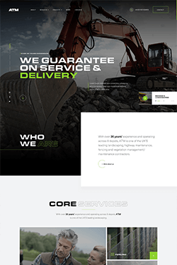 Hosting Company Layout Preview